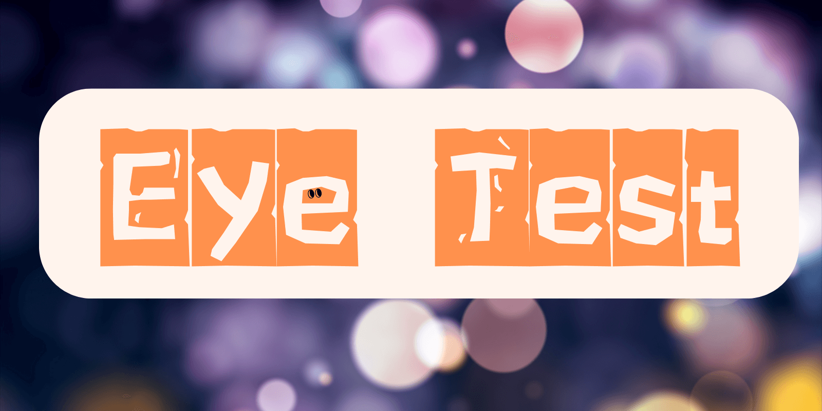 Eye Test game by Aitchy.Games